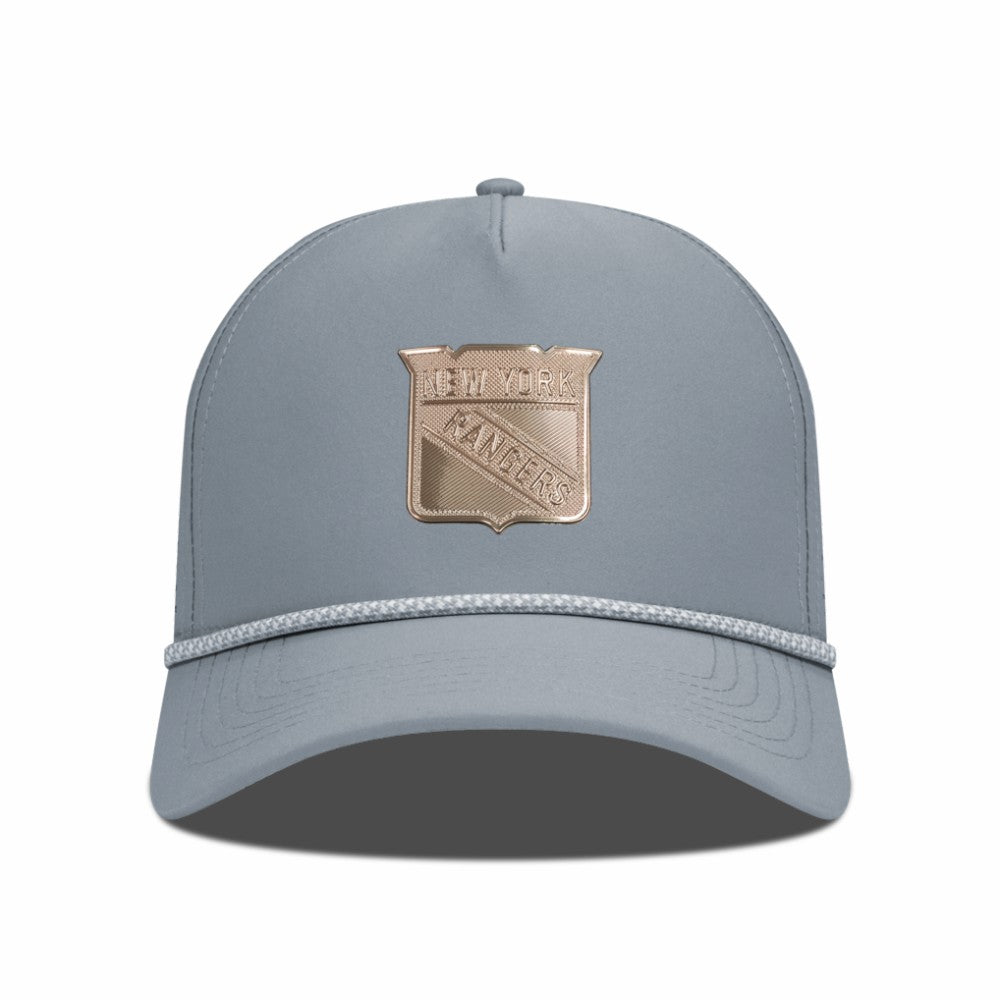 New York Rangers Levelwear Gordon Copper Insignia Vented Adjustable Hat -  NHL Hats