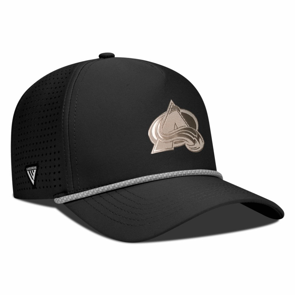 Colorado Avalanche Levelwear Gordon Copper Insignia Vented Adjustable Hat -  NHL Hats
