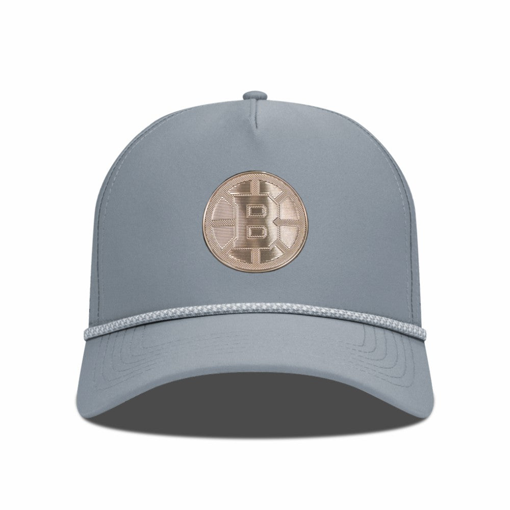 Boston Bruins Levelwear Gordon Copper Insignia Vented Adjustable Hat -  NHL Hats