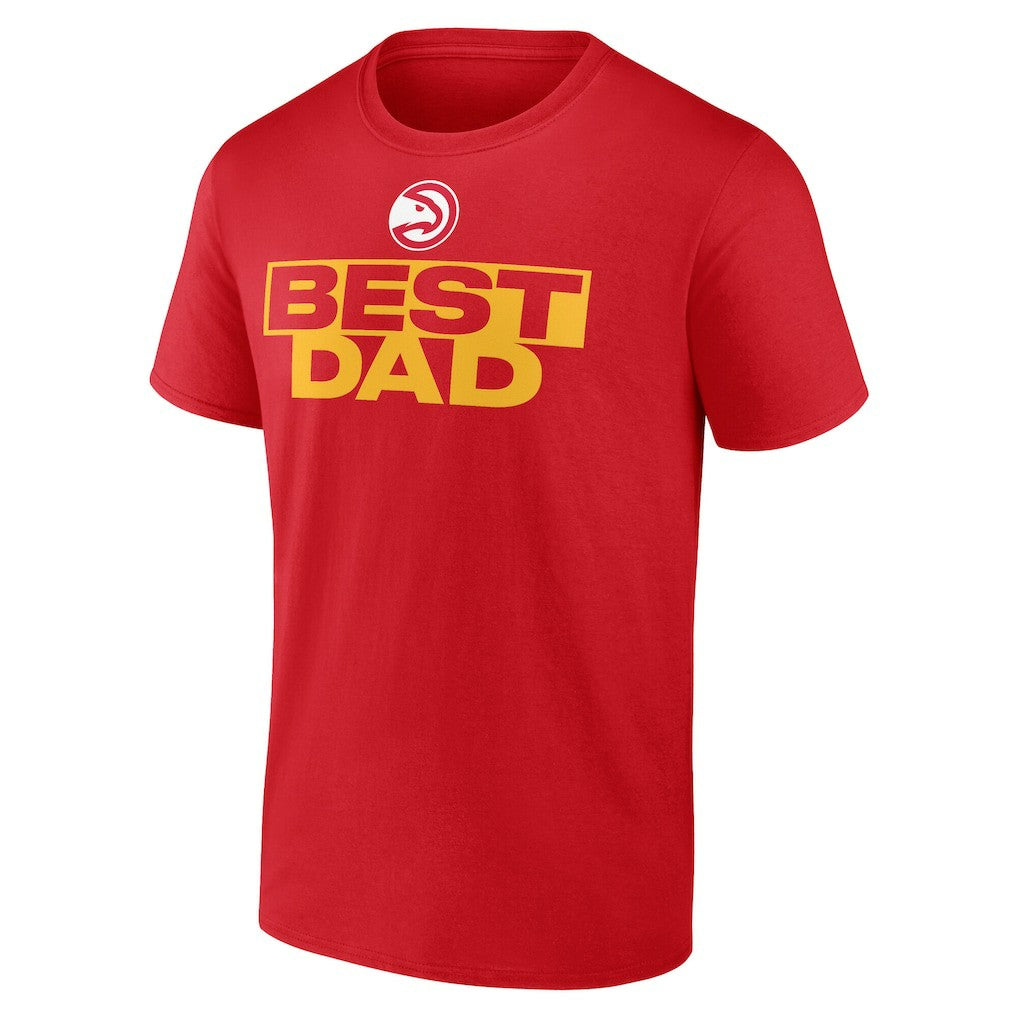 Red Atlanta Hawks Greatest Dad T-Shirt | NBA