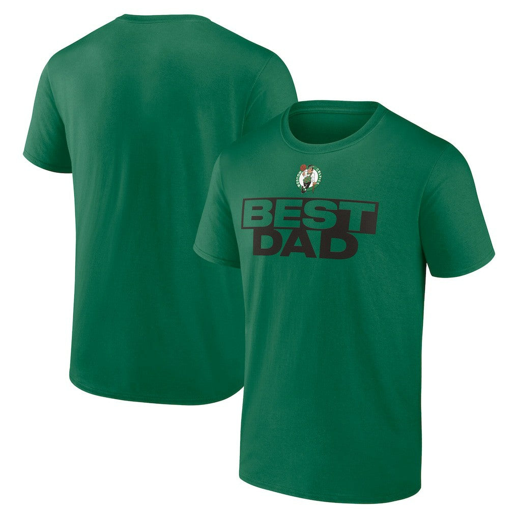Kelly Green Boston Celtics Greatest Dad T-Shirt | NBA