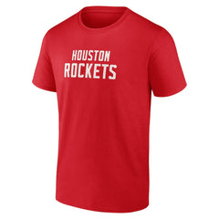 Red Houston Rockets #1 Dad Jersey T-Shirt | NBA