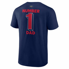 Navy New Orleans Pelicans #1 Dad Jersey T-Shirt | NBA