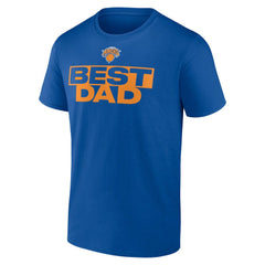 Blue New York Knicks Greatest Dad T-Shirt | NBA