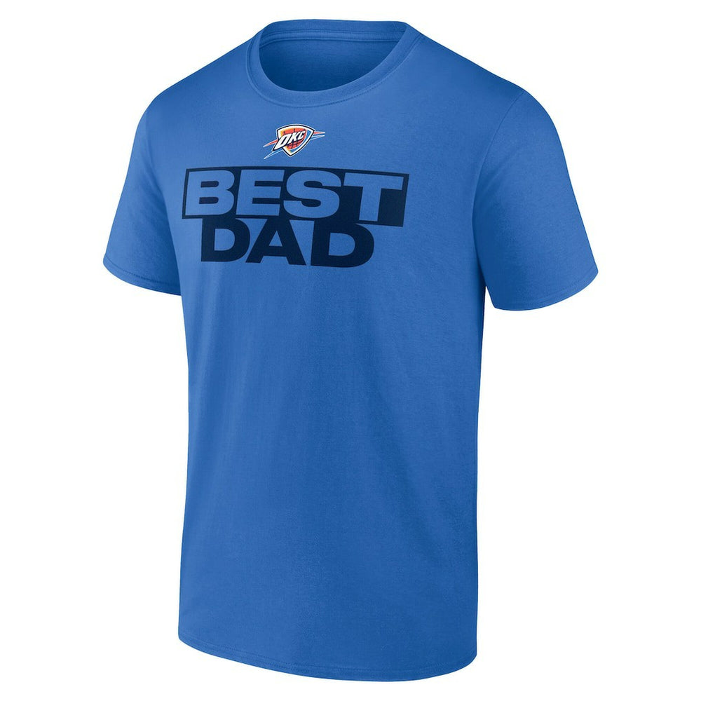 Blue Oklahoma City Thunder Greatest Dad T-Shirt | NBA