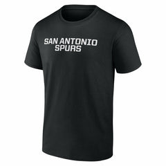 Black San Antonio Spurs #1 Dad Jersey T-Shirt | NBA
