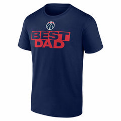Navy Washington Wizards Greatest Dad T-Shirt | NBA