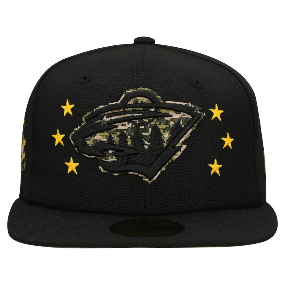Minnesota Wild New Era Military Appreciation Digital Camo Stars 59FIFTY Fitted Hat -  NHL Hats