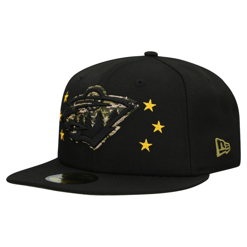Minnesota Wild New Era Military Appreciation Digital Camo Stars 59FIFTY Fitted Hat -  NHL Hats
