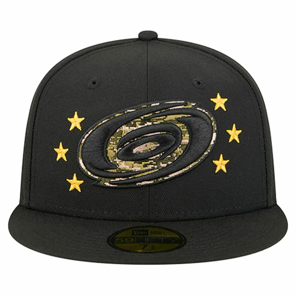 Carolina Hurricanes New Era Military Appreciation Digital Camo Stars 59FIFTY Fitted Hat -  NHL Hats