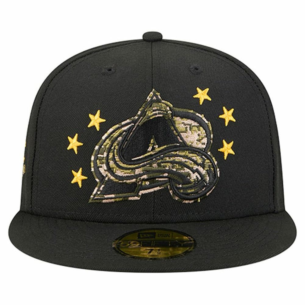 Colorado Avalanche New Era Military Appreciation Digital Camo Stars 59FIFTY Fitted Hat -  NHL Hats