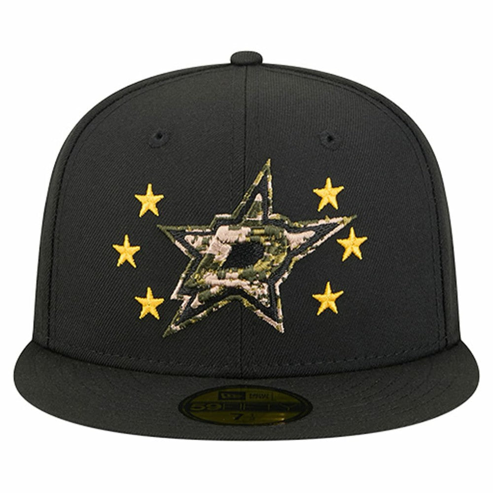 Dallas Stars New Era Military Appreciation Digital Camo Stars 59FIFTY Fitted Hat -  NHL Hats