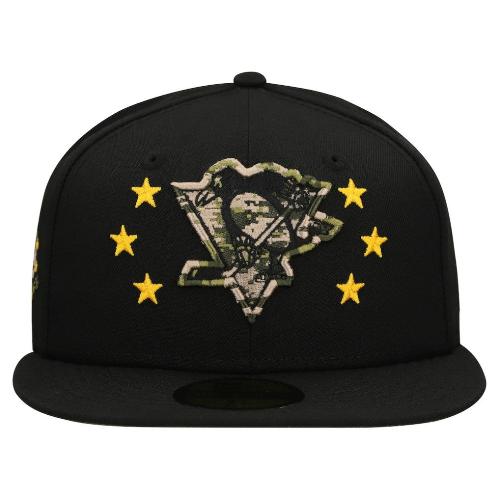 Pittsburgh Penguins New Era Military Appreciation Digital Camo Stars 59FIFTY Fitted Hat -  NHL Hats