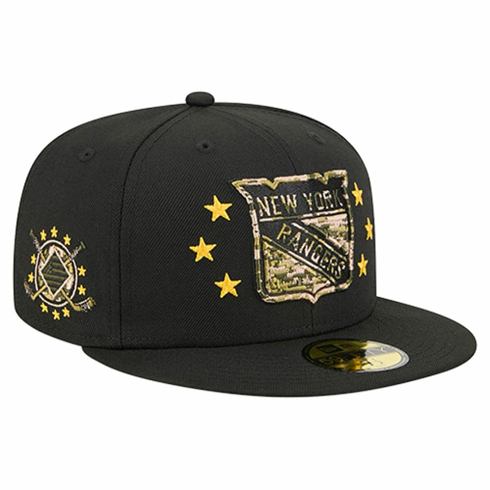 New York Rangers New Era Military Appreciation Digital Camo Stars 59FIFTY Fitted Hat -  NHL Hats