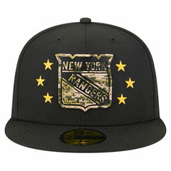 New York Rangers New Era Military Appreciation Digital Camo Stars 59FIFTY Fitted Hat -  NHL Hats