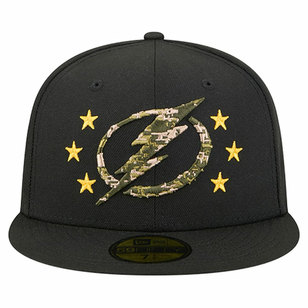 Tampa Bay Lightning New Era Military Appreciation Digital Camo Stars 59FIFTY Fitted Hat -  NHL Hats