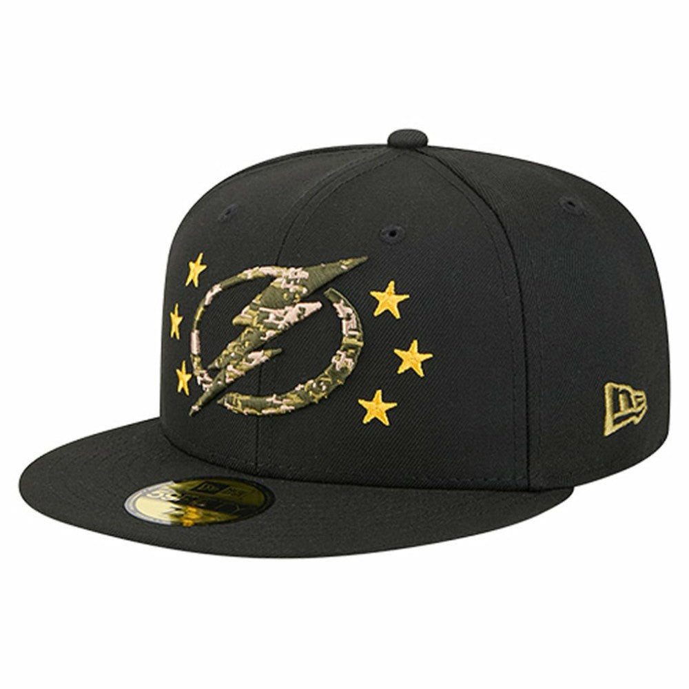 Tampa Bay Lightning New Era Military Appreciation Digital Camo Stars 59FIFTY Fitted Hat -  NHL Hats