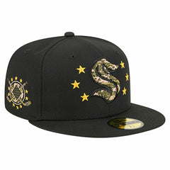 Seattle Kraken New Era Military Appreciation Digital Camo Stars 59FIFTY Fitted Hat -  NHL Hats
