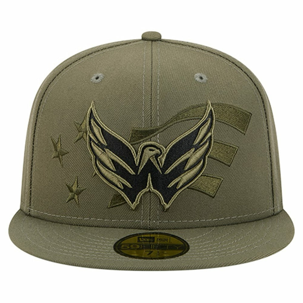 Washington Capitals New Era Military Appreciation Flag 59FIFTY Fitted Hat -  NHL Hats