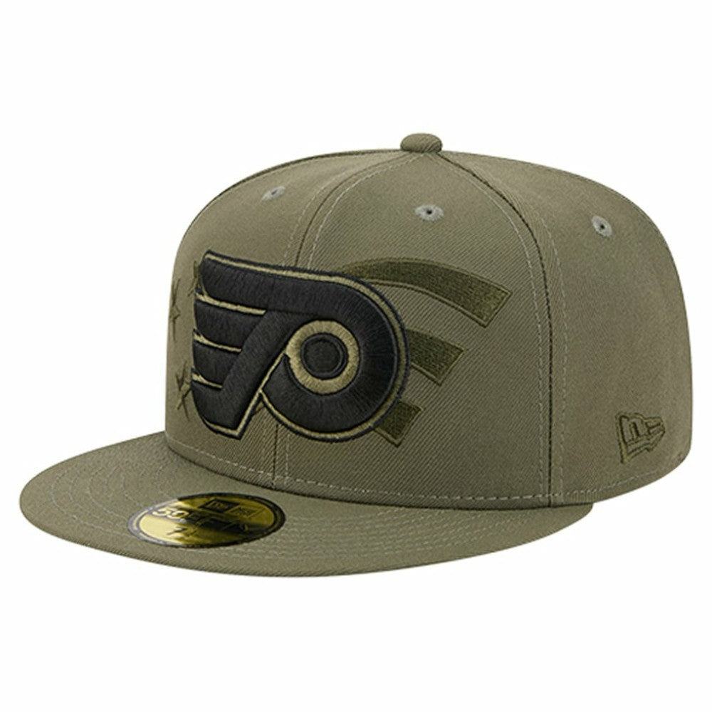 Philadelphia Flyers New Era Military Appreciation Flag 59FIFTY Fitted Hat -  NHL Hats