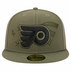 Philadelphia Flyers New Era Military Appreciation Flag 59FIFTY Fitted Hat -  NHL Hats