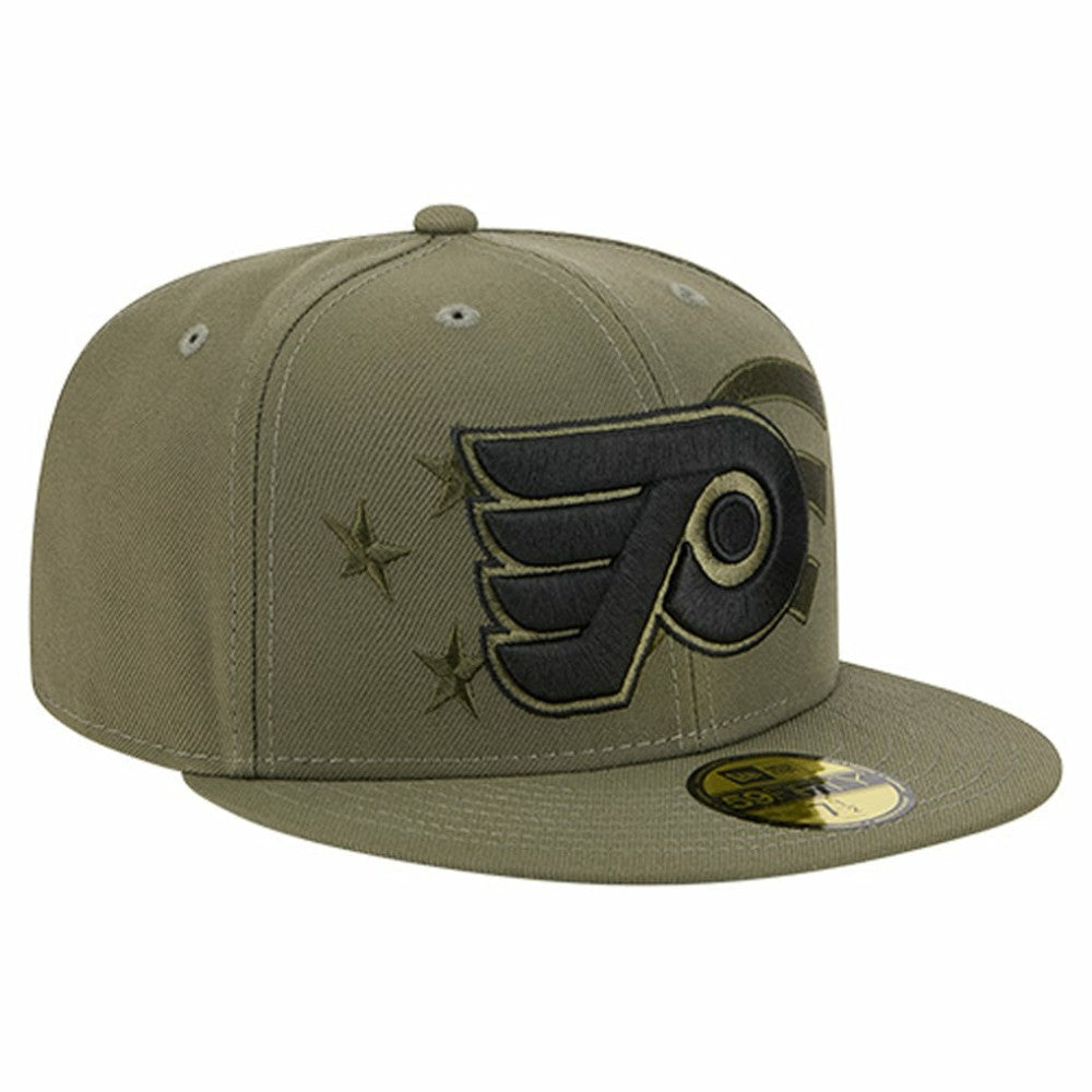 Philadelphia Flyers New Era Military Appreciation Flag 59FIFTY Fitted Hat -  NHL Hats