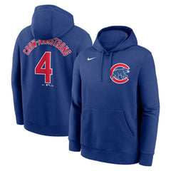 Pete Crow-Armstrong Chicago Cubs Nike Player Name & Number Club Fleece Pullover Hoodie - MLB Hoodies