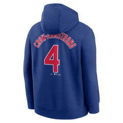 Pete Crow-Armstrong Chicago Cubs Nike Player Name & Number Club Fleece Pullover Hoodie - MLB Hoodies