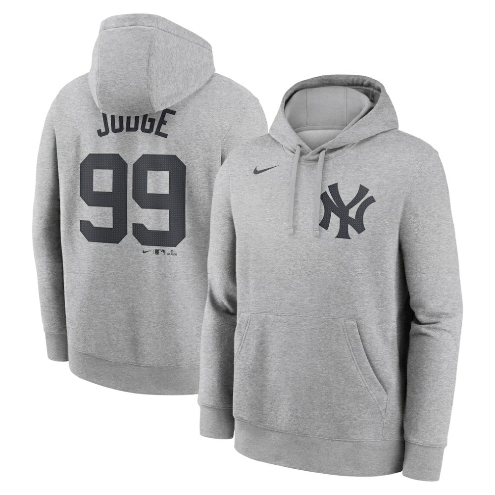 Aaron Judge New York Yankees Nike Player Name & Number Club Fleece Pullover Hoodie - MLB Hoodies