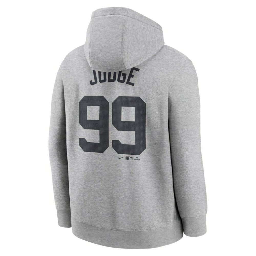 Aaron Judge New York Yankees Nike Player Name & Number Club Fleece Pullover Hoodie - MLB Hoodies