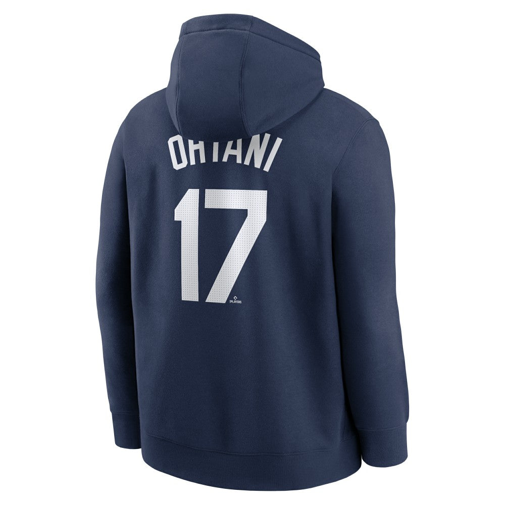 Shohei Ohtani Los Angeles Dodgers Nike Player Name & Number Club Fleece Pullover Hoodie - MLB Hoodies