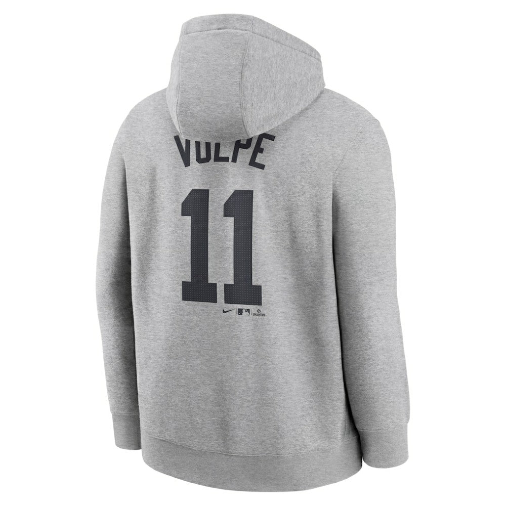 Anthony Volpe New York Yankees Nike Player Name & Number Club Fleece Pullover Hoodie - MLB Hoodies