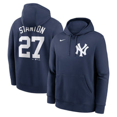 Giancarlo Stanton New York Yankees Nike Player Name & Number Club Fleece Pullover Hoodie - MLB Hoodies