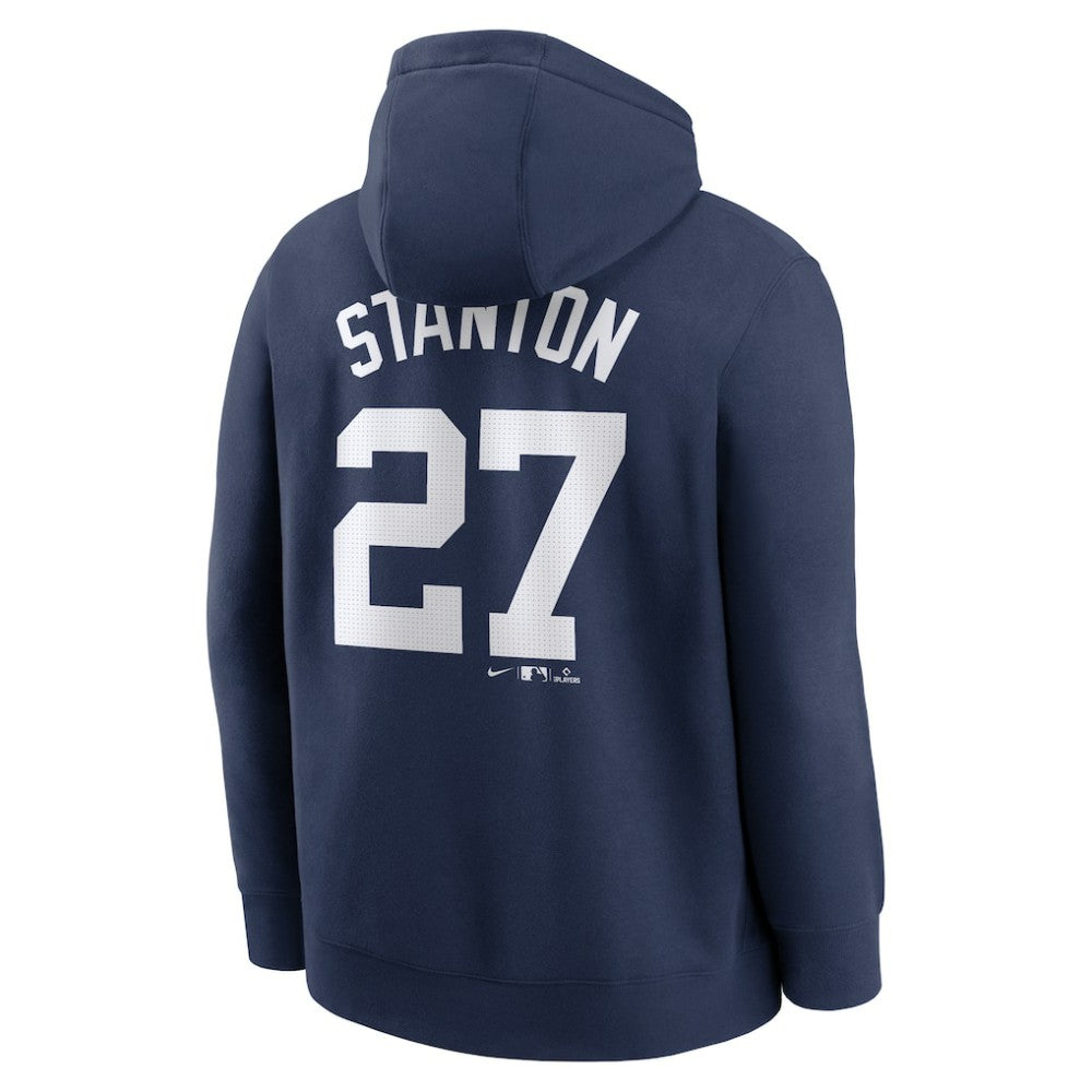 Giancarlo Stanton New York Yankees Nike Player Name & Number Club Fleece Pullover Hoodie - MLB Hoodies