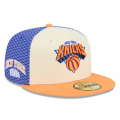 Cream New York Knicks 2025/26 City Edition Alternate 59FIFTY Fitted Hat | NBA