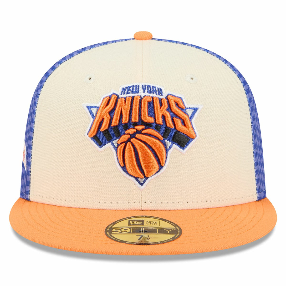 Cream New York Knicks 2025/26 City Edition Alternate 59FIFTY Fitted Hat | NBA