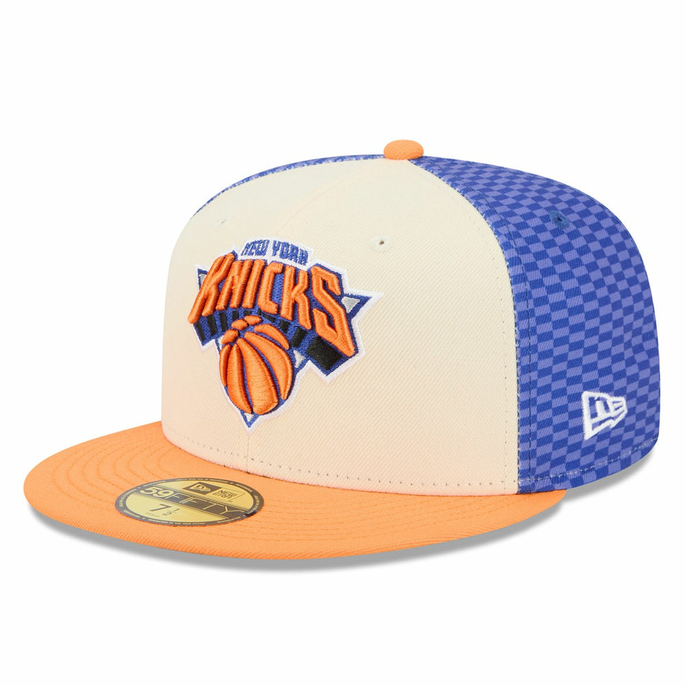 Cream New York Knicks 2025/26 City Edition Alternate 59FIFTY Fitted Hat | NBA