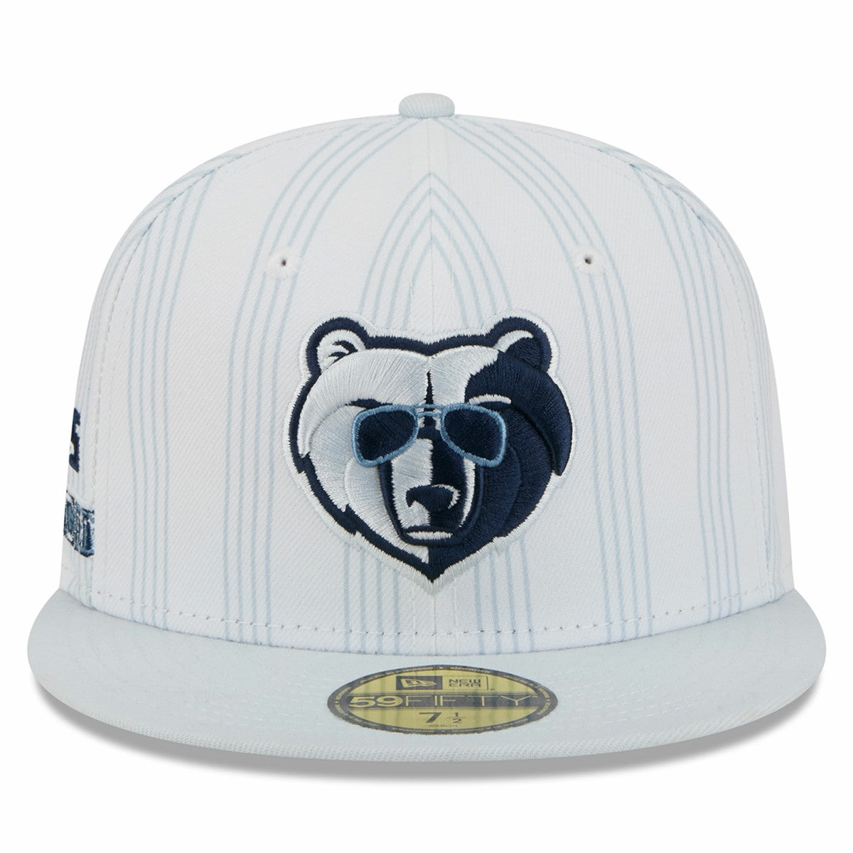 White Memphis Grizzlies 2025/26 City Edition Alternate 59FIFTY Fitted Hat | NBA