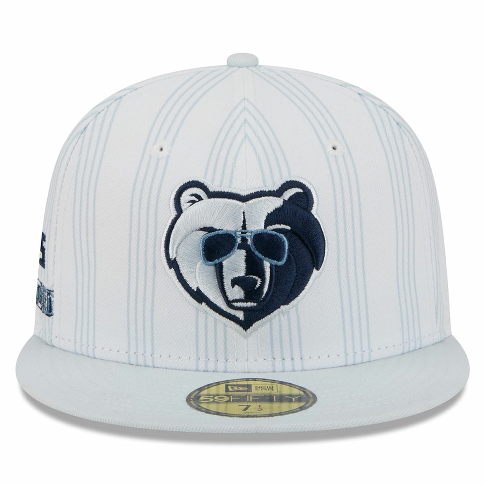 White Memphis Grizzlies 2025/26 City Edition Alternate 59FIFTY Fitted Hat | NBA