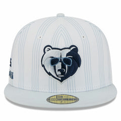 White Memphis Grizzlies 2025/26 City Edition Alternate 59FIFTY Fitted Hat | NBA