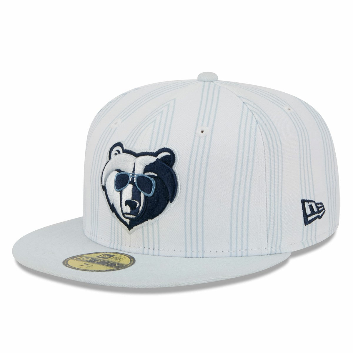 White Memphis Grizzlies 2025/26 City Edition Alternate 59FIFTY Fitted Hat | NBA