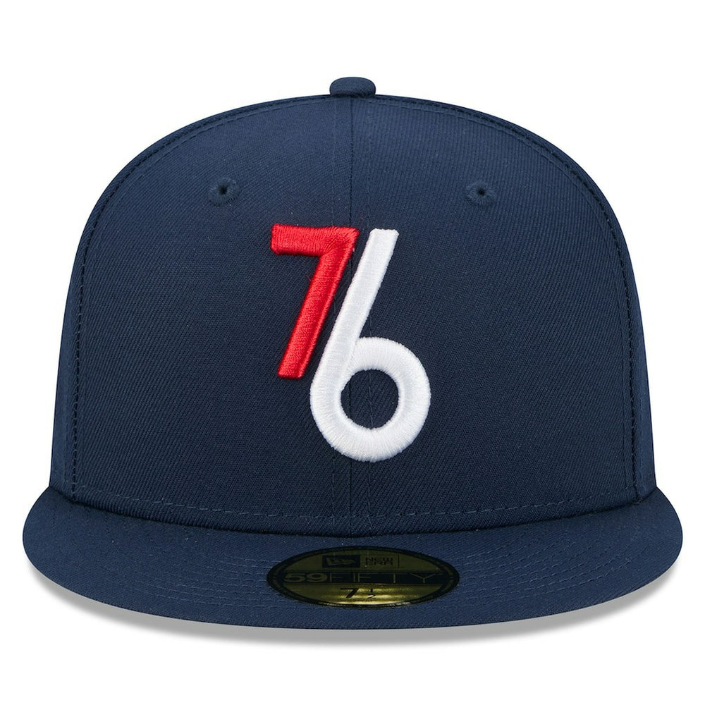 Navy Philadelphia 76ers 2025/26 City Edition Alternate 59FIFTY Fitted Hat | NBA