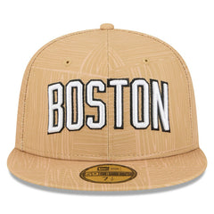 Gold Boston Celtics 2025/26 City Edition Alternate 59FIFTY Fitted Hat | NBA