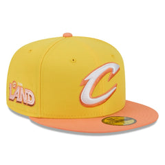 Gold Cleveland Cavaliers 2025/26 City Edition Alternate 59FIFTY Fitted Hat sale | NBA