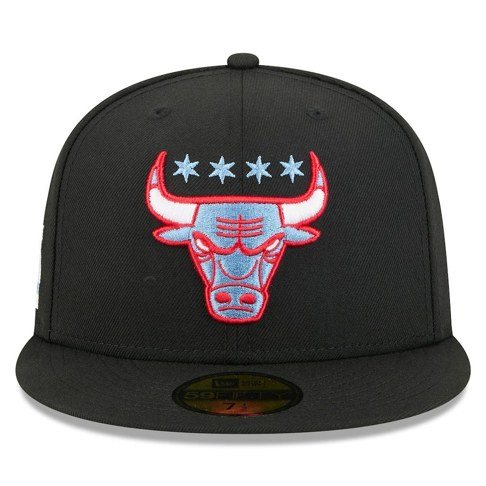 Black Chicago Bulls 2025/26 City Edition Alternate 59FIFTY Fitted Hat | NBA
