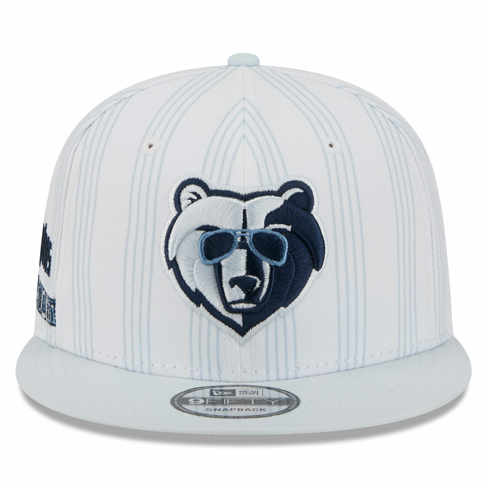 White Memphis Grizzlies 2025/26 City Edition Alternate 9FIFTY Snapback Hat | NBA