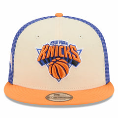 Cream New York Knicks 2025/26 City Edition Alternate 9FIFTY Snapback Hat | NBA