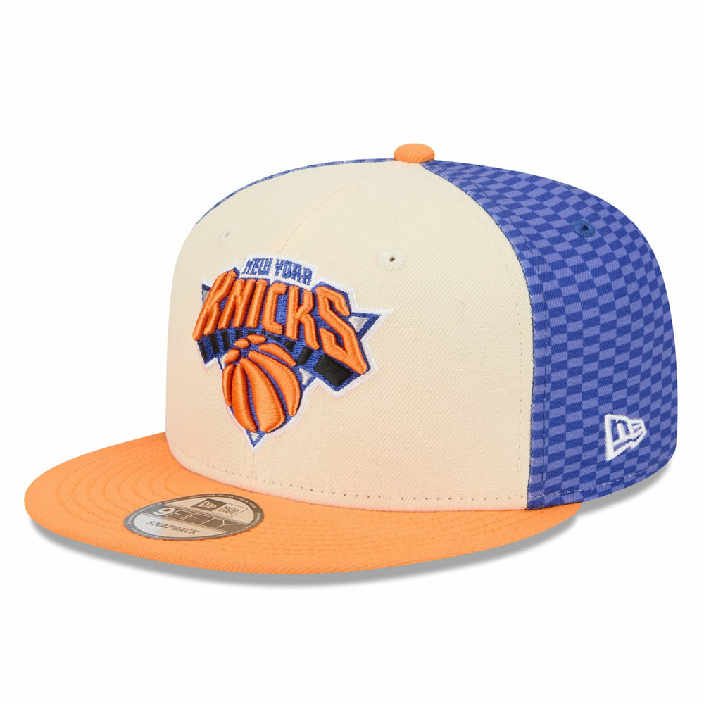 Cream New York Knicks 2025/26 City Edition Alternate 9FIFTY Snapback Hat | NBA