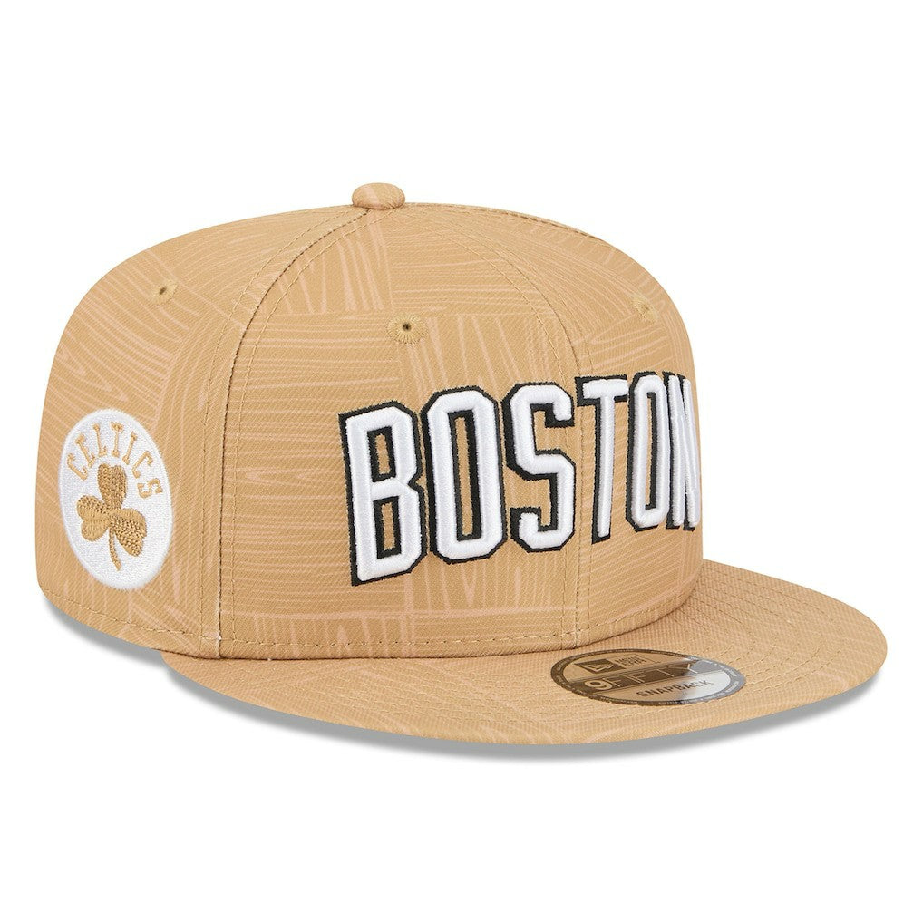 Gold Boston Celtics 2025/26 City Edition Alternate 9FIFTY Snapback Hat | NBA
