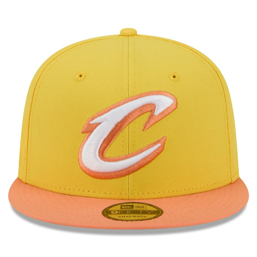 Gold Cleveland Cavaliers 2025/26 City Edition Alternate 9FIFTY Snapback Hat sale | NBA